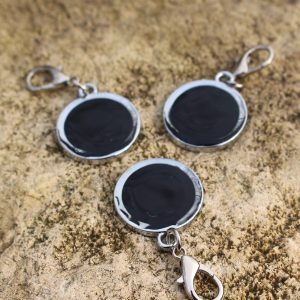 shungite dog tag