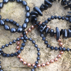 Shungite bead bracelets