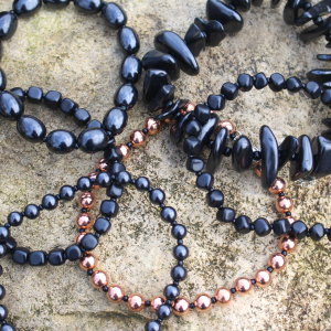 Shungite bead bracelets