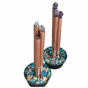 Cloudbusters-Mini with Clear Quartz, Environmental EMF Clearing