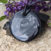 shungite silver activated oraphim pendant