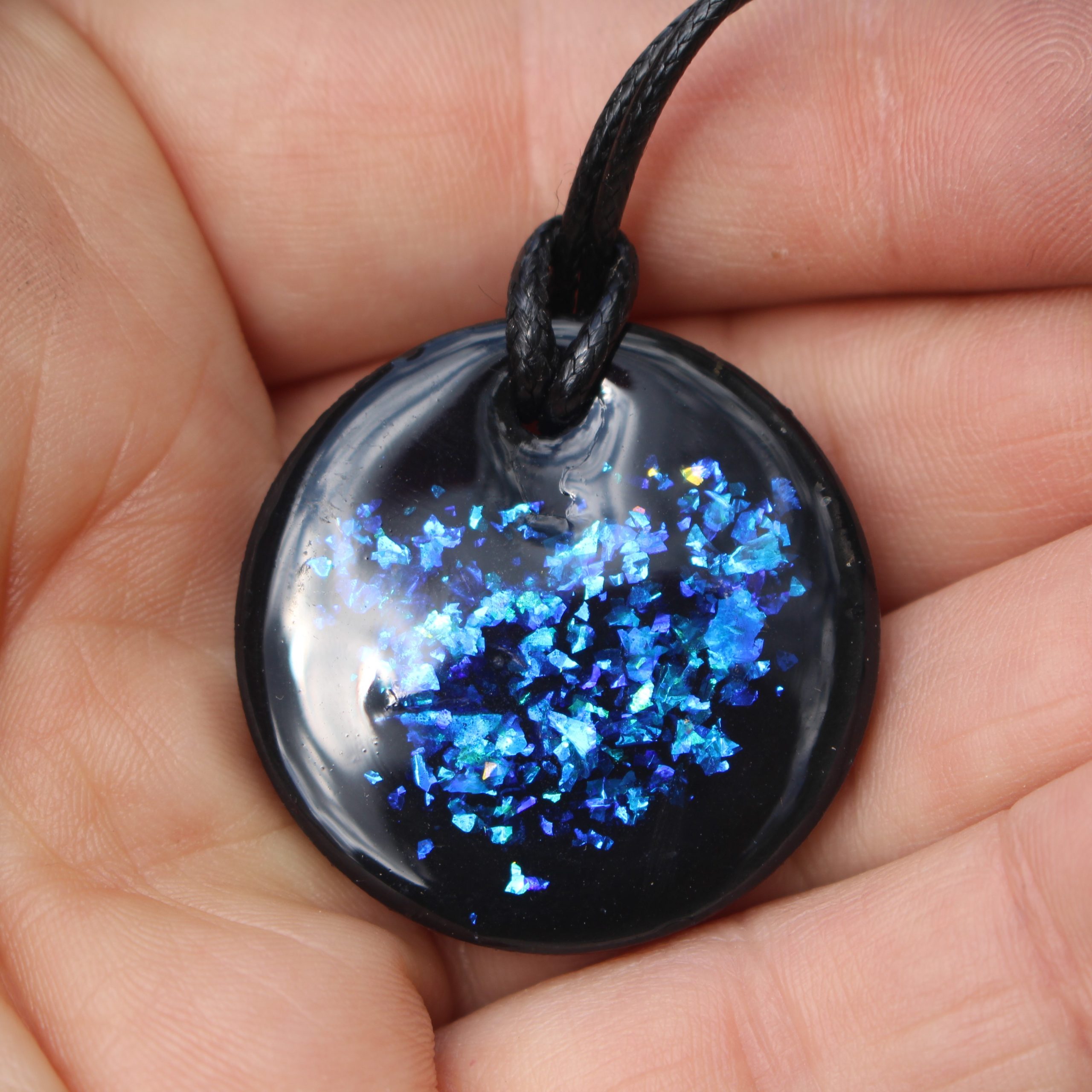 Shungite Disks Silver Activated Pendants Sourced from Zazhoginsky in Karelia - Image 5