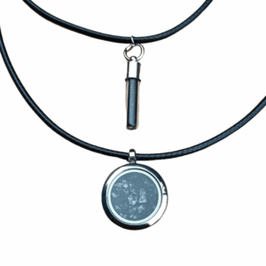 Powerful Shungite with stylish LOCKET or VIAL